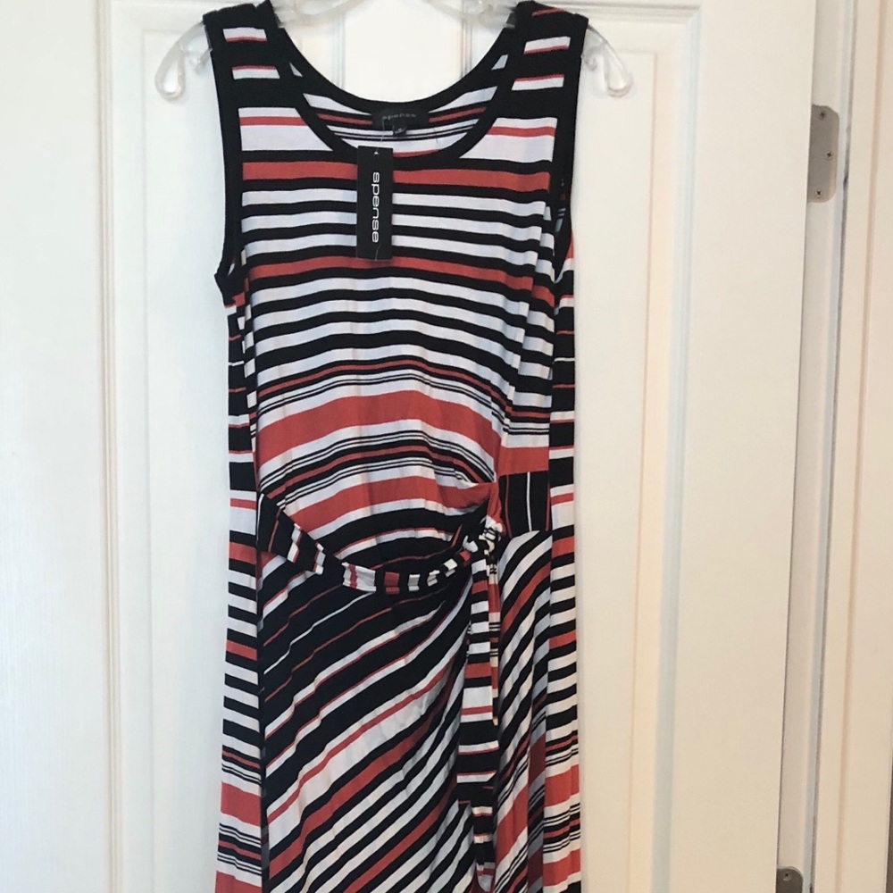 Long Striped Maxi Dress